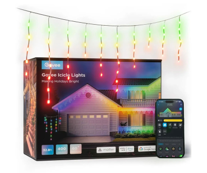 Inteligentna taśma LED Govee Govee H70D1 Icicle Lights Oświetlenie LED